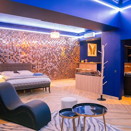 Апартаменты Le Voluptueux - Sauna - Jacuzzi - Centre-ville *