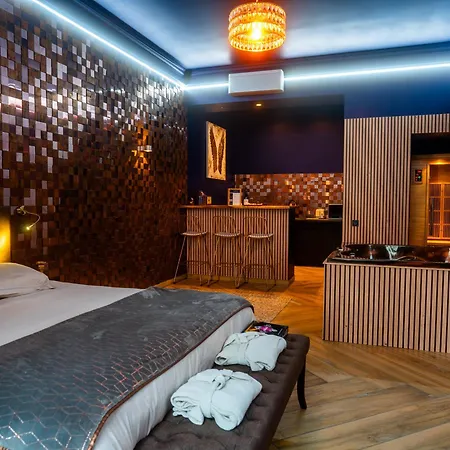 Apartment Le Voluptueux - Sauna - Jacuzzi - Centre-ville Angers