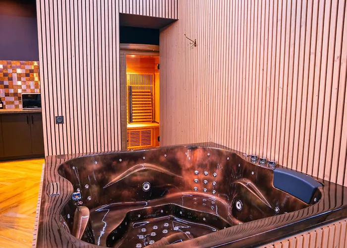 Апартаменты Le Voluptueux - Sauna - Jacuzzi - Centre-ville Анже
