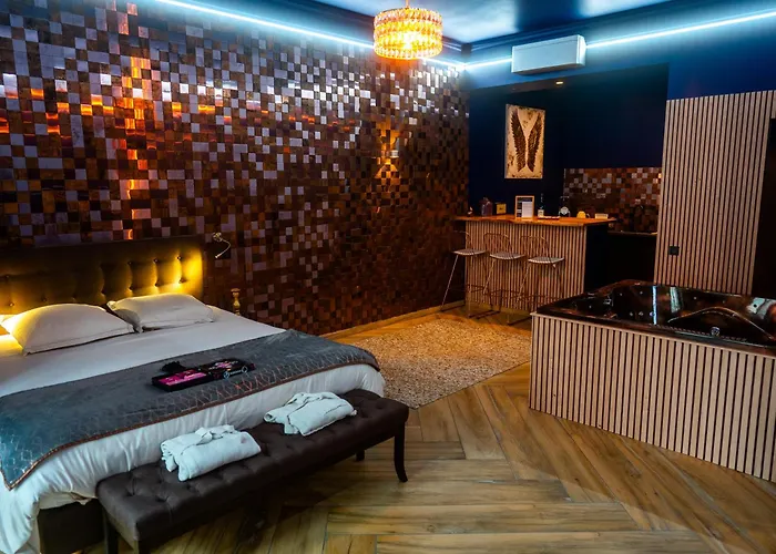 Le Voluptueux - Sauna - Jacuzzi - Centre-ville Апартаменты Анже