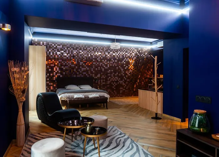 Le Voluptueux - Sauna - Jacuzzi - Centre-ville Daire *